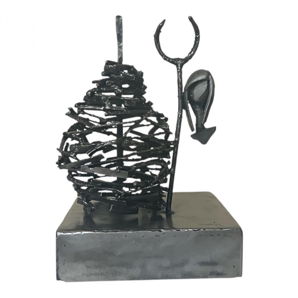 Escultura Mujer Rural