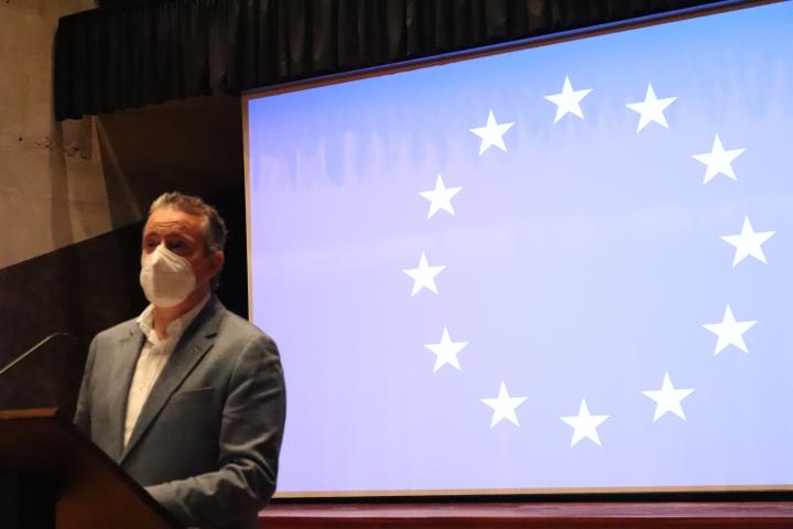 El presidente de la Junta reclama apoyar "una Europa fuerte y Unida, porque a Asturias le irá mejor"