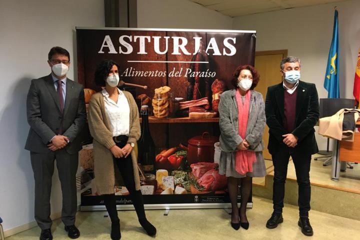 El Principado y la Unión de Comerciantes impulsan una red de distribución de productos de la marca Alimentos del Paraíso