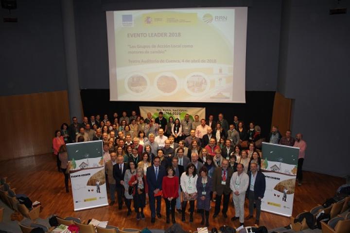 Ponencias y presentaciones  de la Jornada "LEADER 2018. Los Grupos de Acción Local como motores del cambio"