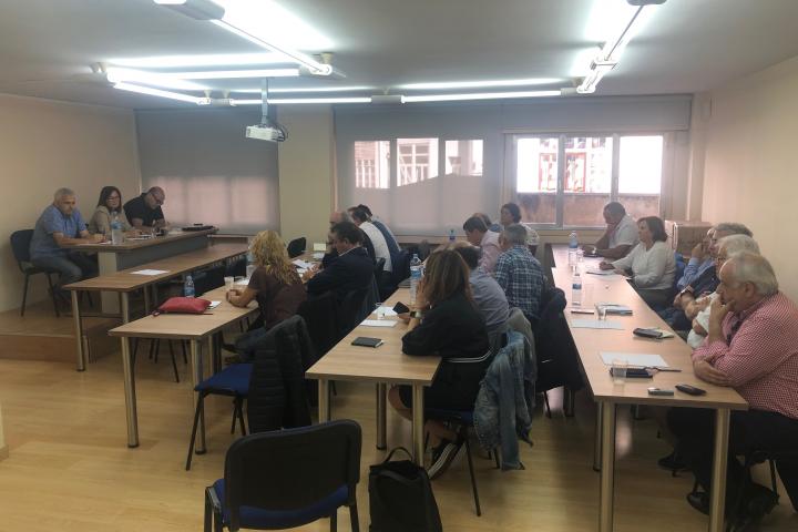 Primer encuentro de la directora general de Desarrollo Rural con los GDR