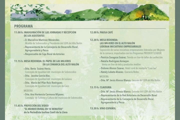 Las mujeres emprendedoras, tema central de la jornada del Alto Nalón