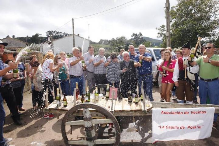 Poreñu, Pueblo Ejemplar de Asturias 2017 y "modelo para el mundo rural asturiano"