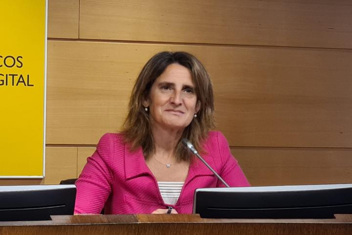 Teresa Ribera: “La ciencia nos empuja a acelerar el cambio de modelo económico para hacer frente al cambio climático”